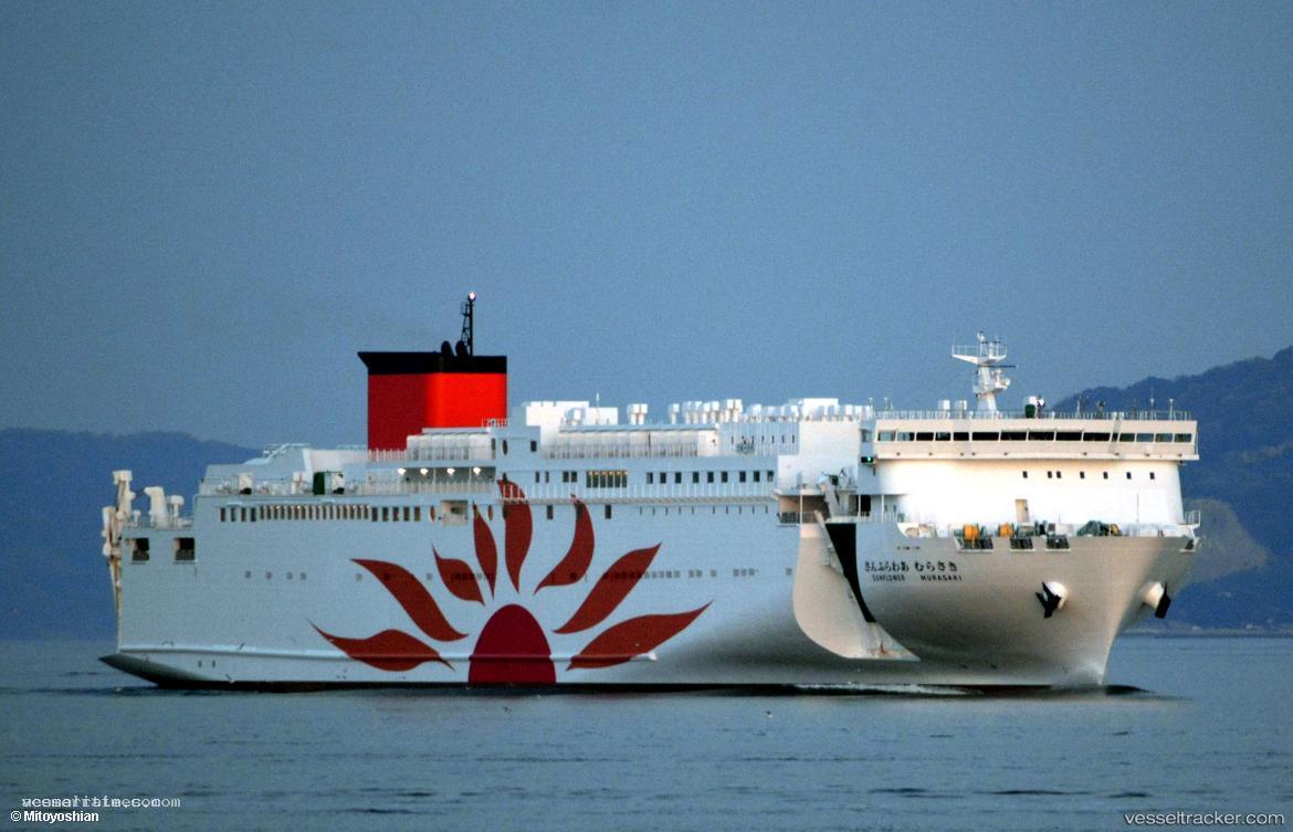 Sunflower-Murasaki - Passenger Ro Ro Cargo Ship vessel registered in Japan