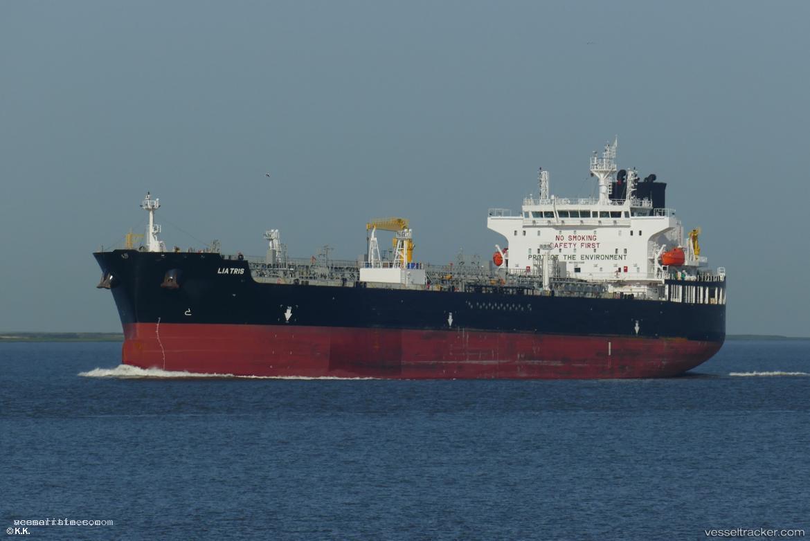 Liatris - Chemical Oil Products Tanker vessel registered in Liberia