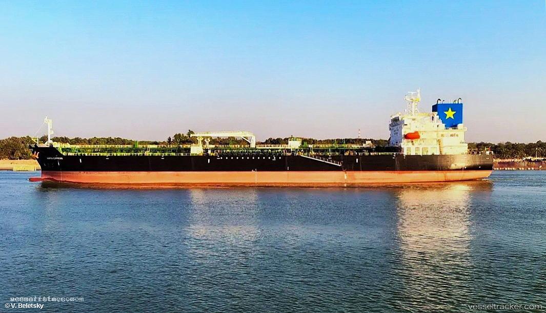 Aspen-Express - Chemical Oil Products Tanker vessel registered in Hong Kong