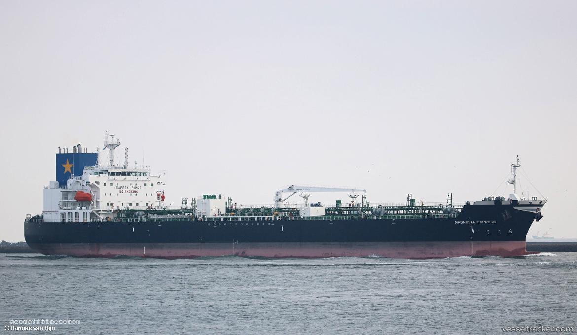 Magnolia-Express - Chemical Oil Products Tanker vessel registered in Marshall Islands