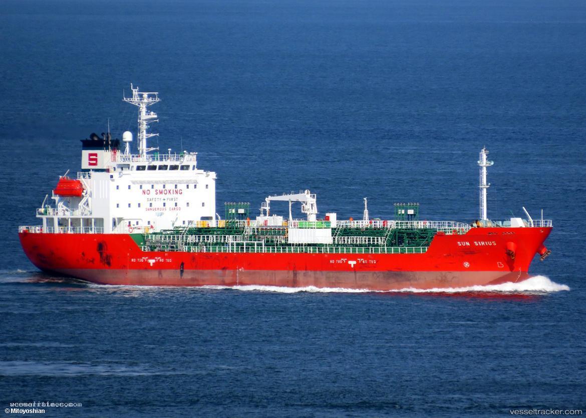 Sun-Sirius - Chemical Oil Products Tanker vessel registered in Panama