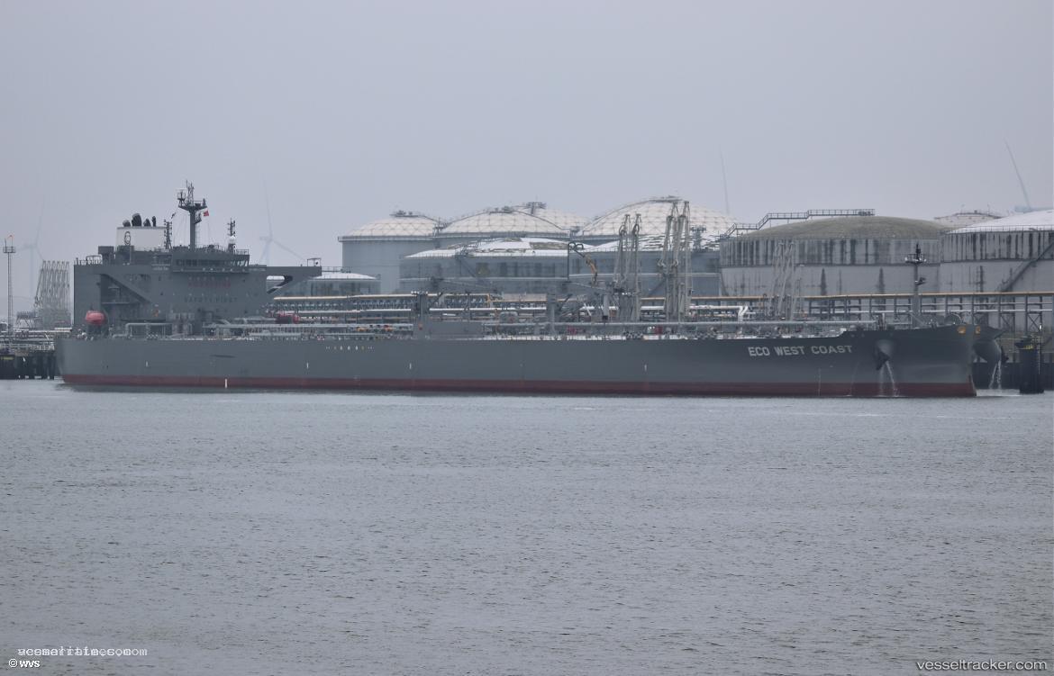 Eco-West-Coast - Crude Oil Tanker vessel registered in Marshall Islands