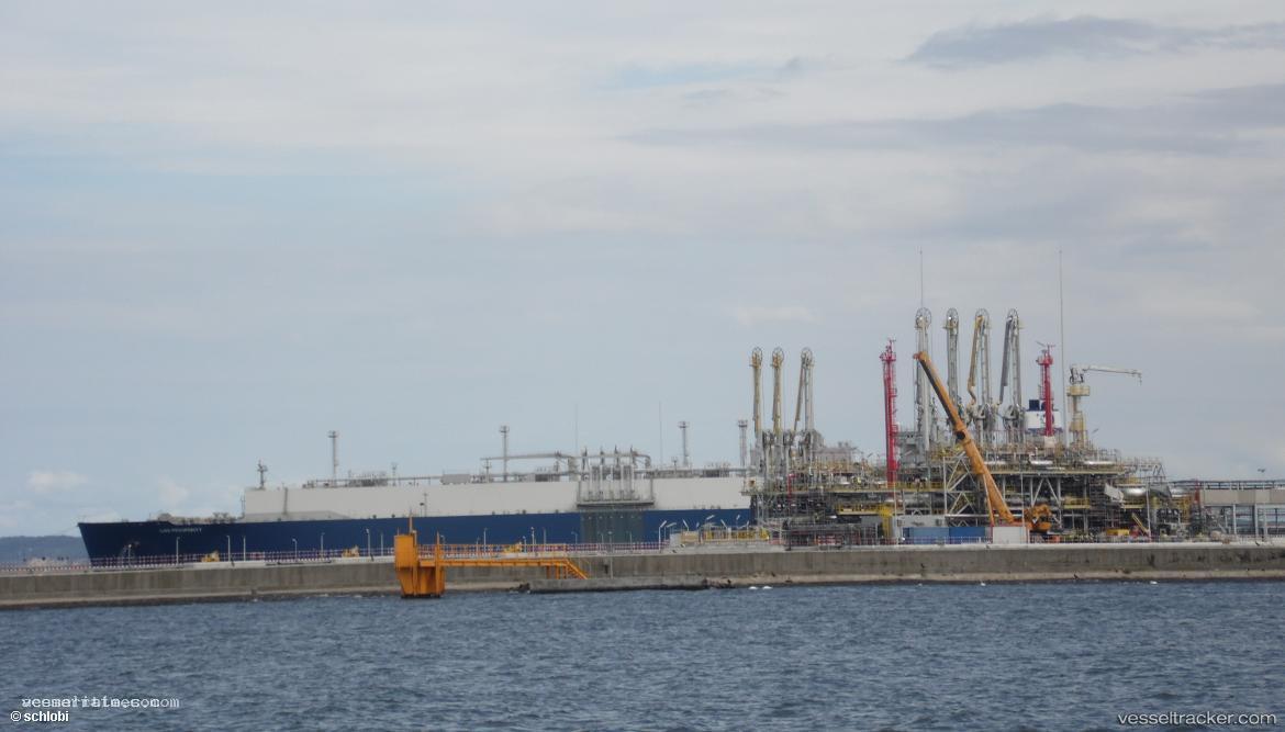 Lng-Prosperity - Lng Tanker vessel registered in Liberia