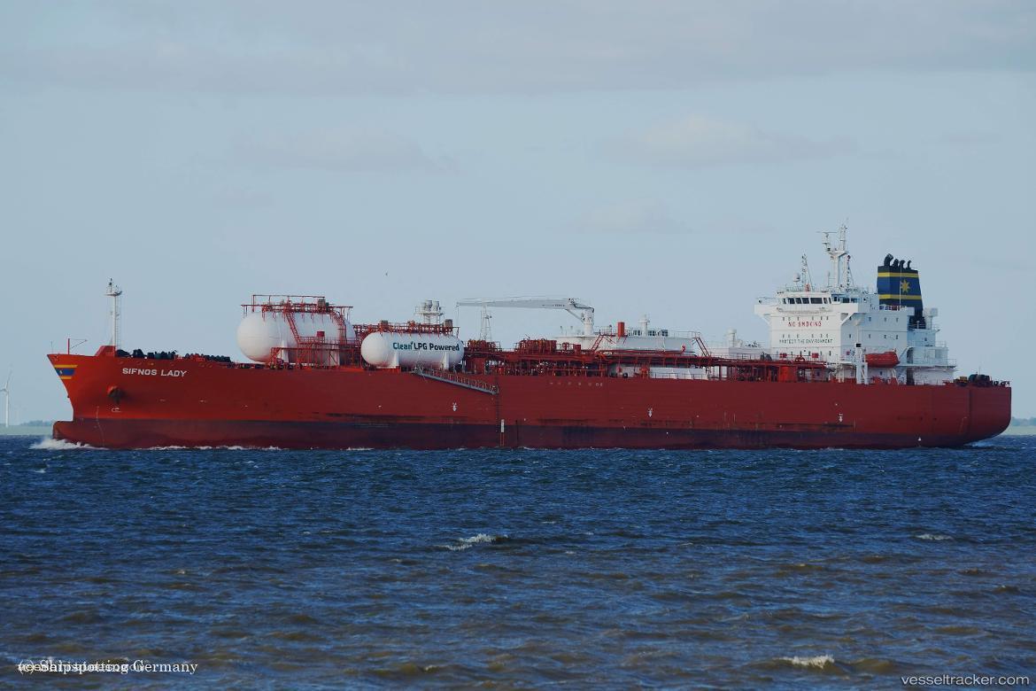 Sifnos-Lady - Lpg Tanker vessel registered in Singapore