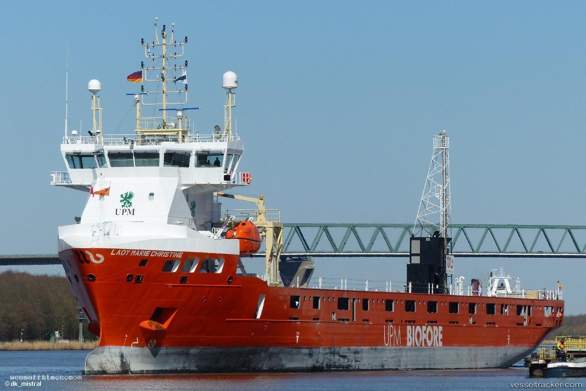 Lady-Marie-Christine - Multi Purpose Carrier vessel registered in Netherlands
