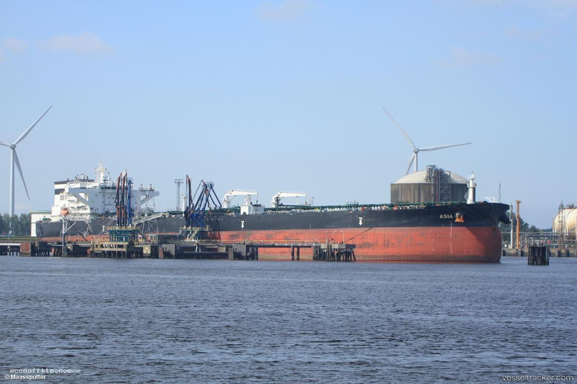 Asia - Crude Oil Tanker vessel registered in Liberia