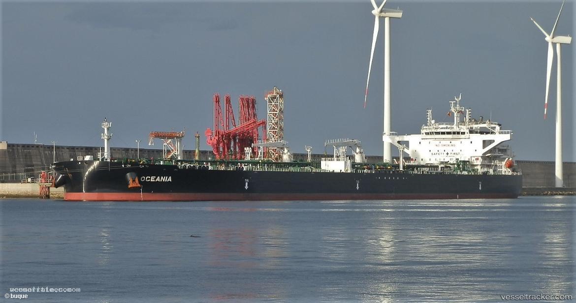 Oceania - Crude Oil Tanker vessel registered in Liberia