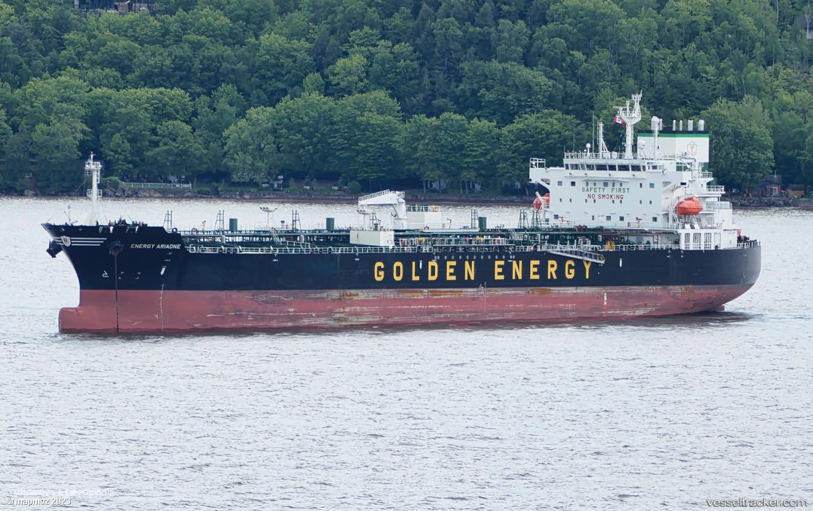 Energy-Ariadne - Chemical Oil Products Tanker vessel registered in United Kingdom