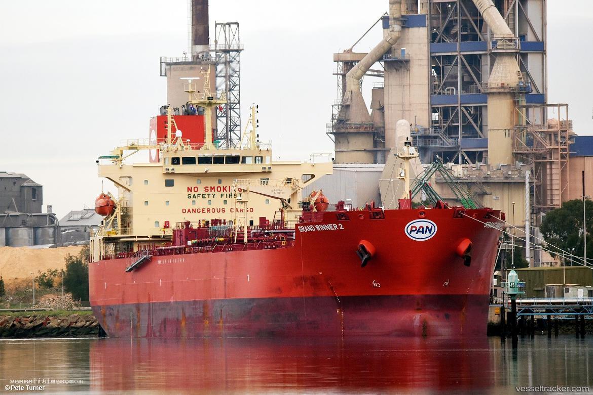 Grand-Winner-2 - Chemical Oil Products Tanker vessel registered in Panama