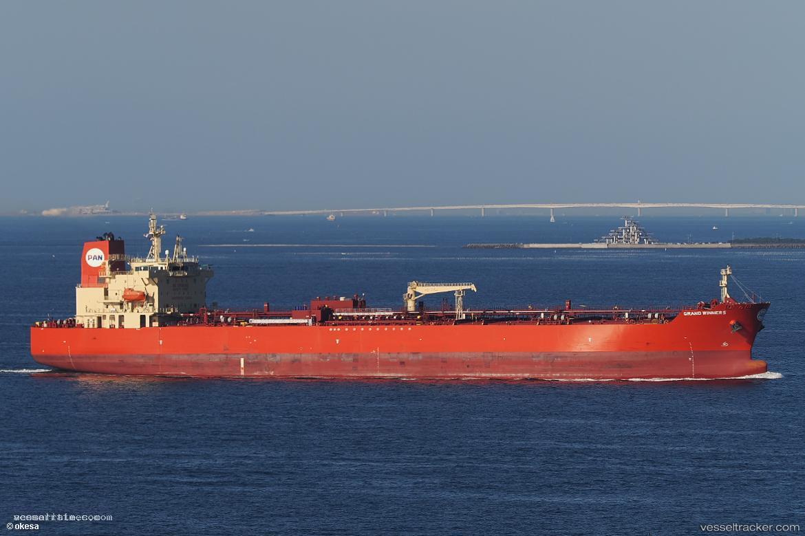 Grand-Winner-5 - Chemical Oil Products Tanker vessel registered in Panama