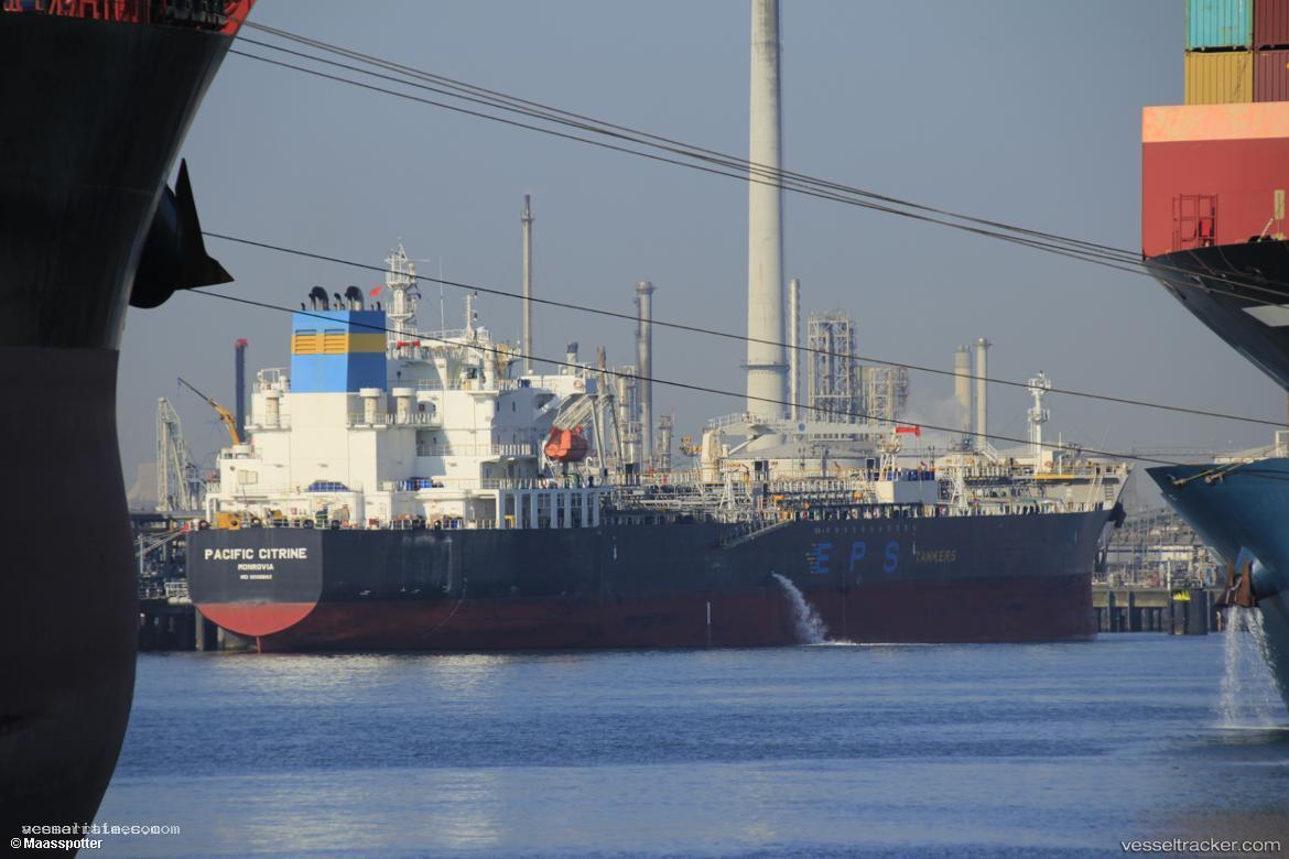 Pacific-Citrine - Chemical Oil Products Tanker vessel registered in Liberia