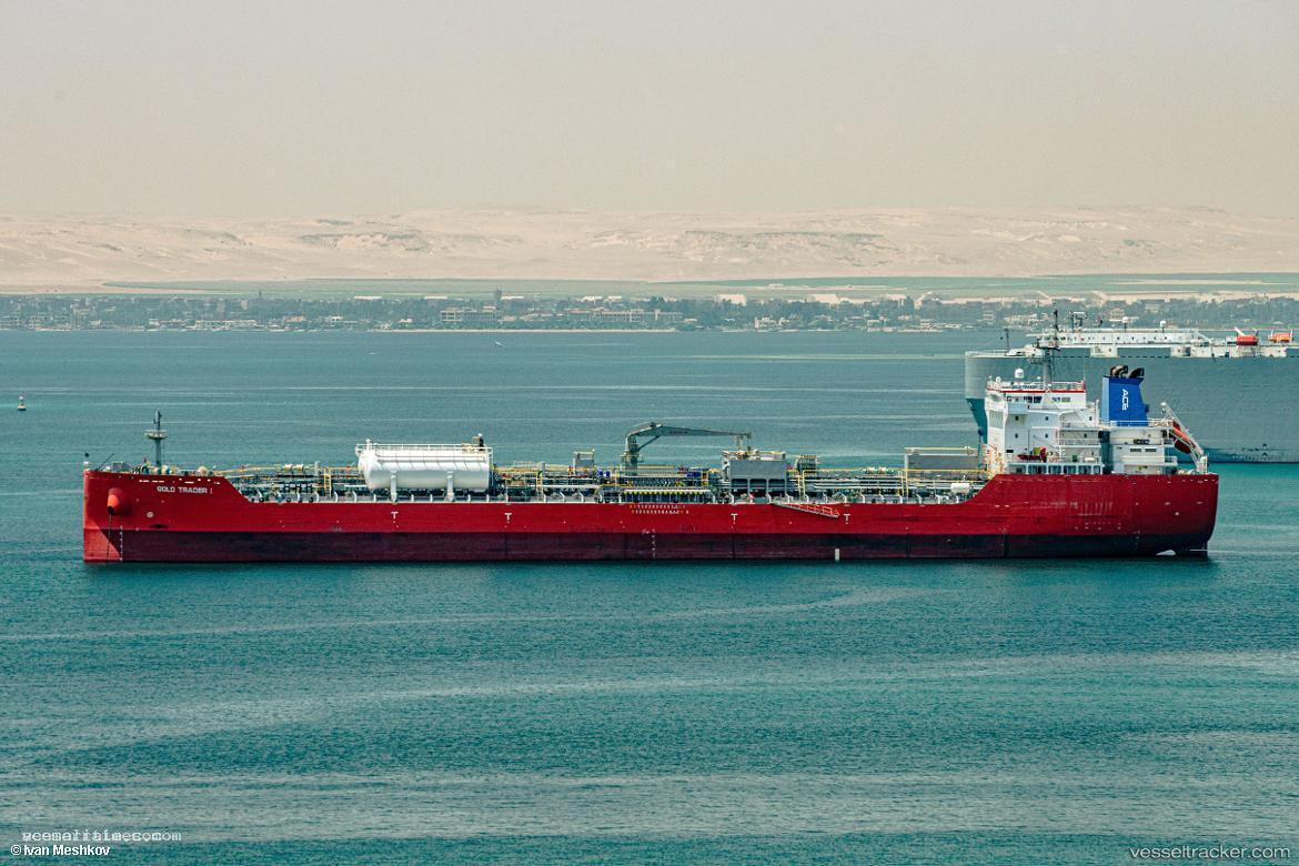 Gold-Trader-I - Chemical Oil Products Tanker vessel registered in Panama