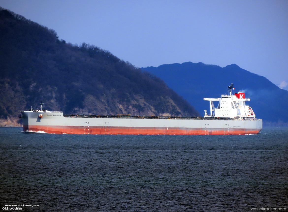 Cape-Brolga - Ore Carrier vessel registered in Japan