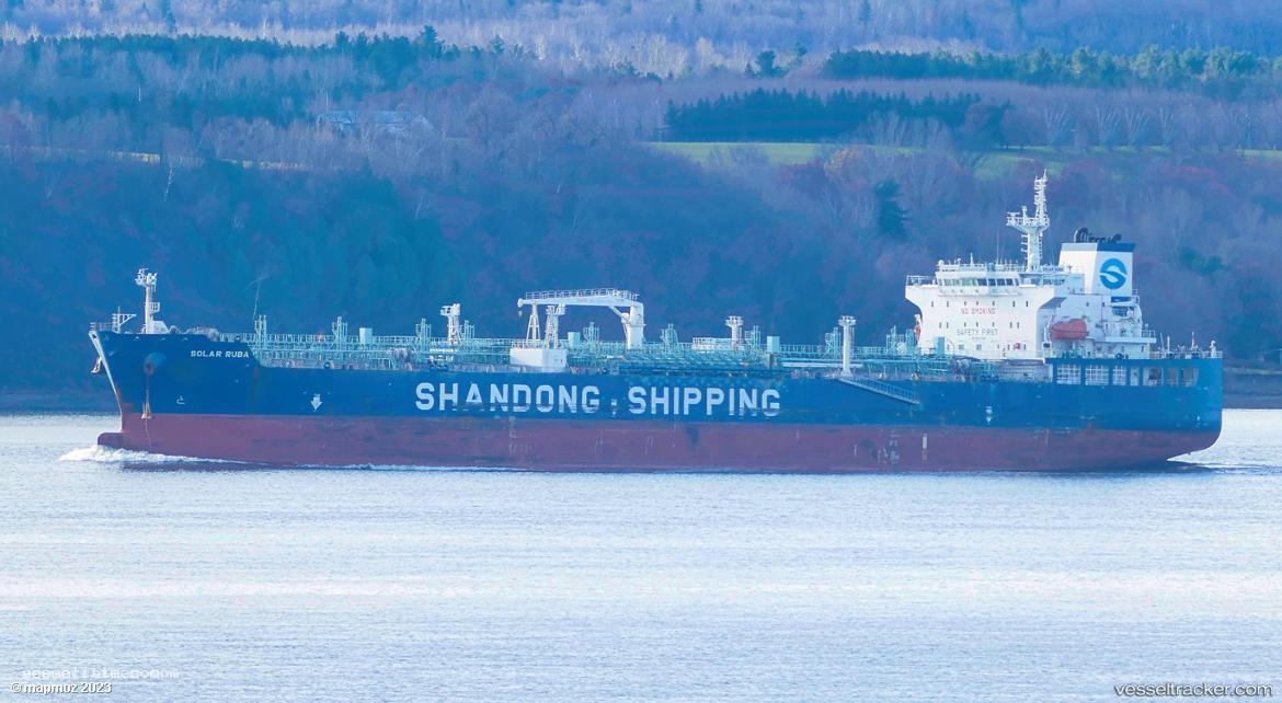 Solar-Ruba - Chemical Oil Products Tanker vessel registered in Liberia