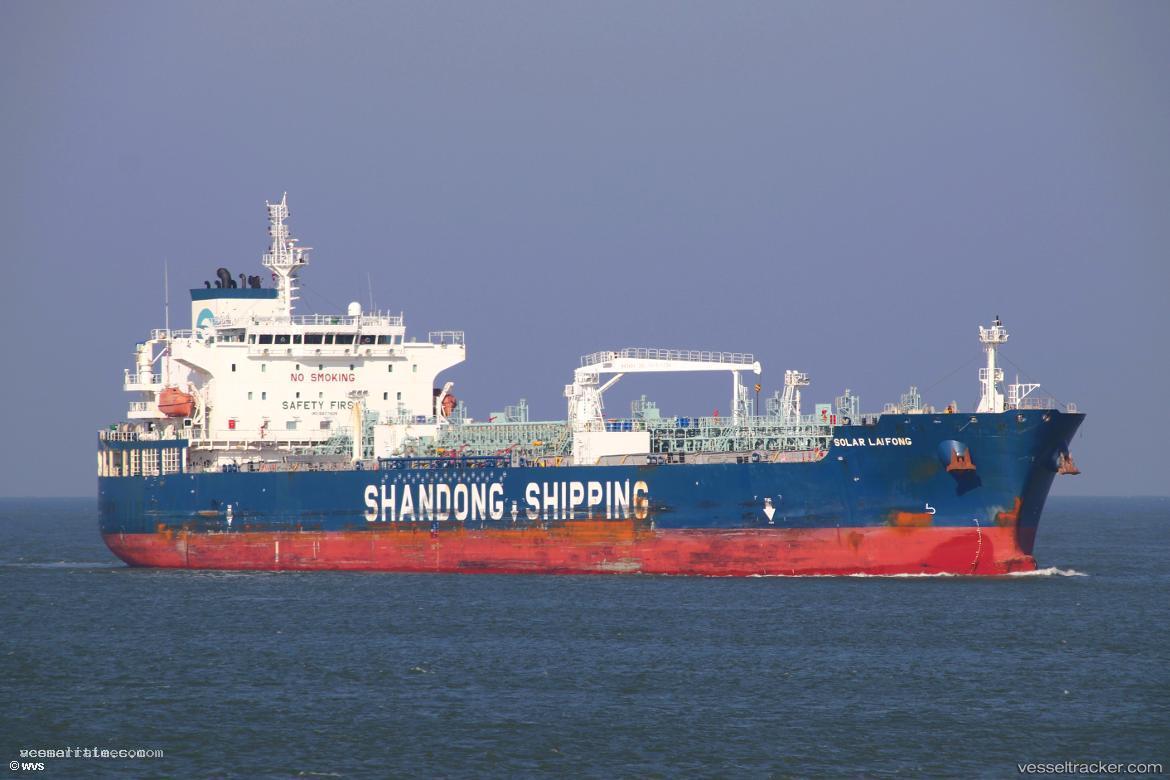 Solar-Lai-Fong - Chemical Oil Products Tanker vessel registered in Liberia