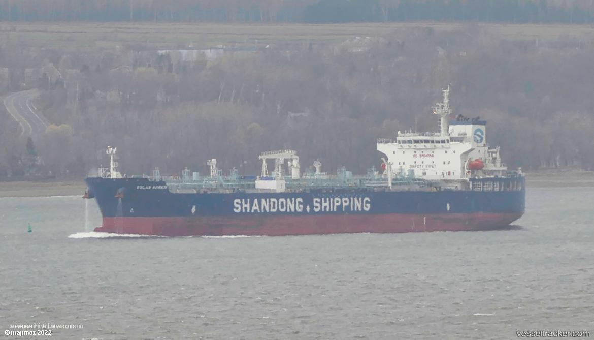 Solar-Karen - Chemical Oil Products Tanker vessel registered in Liberia