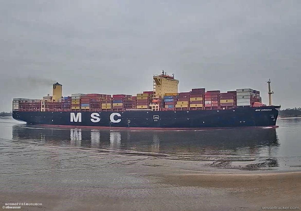 Msc-Virginia - Container Ship vessel registered in Liberia