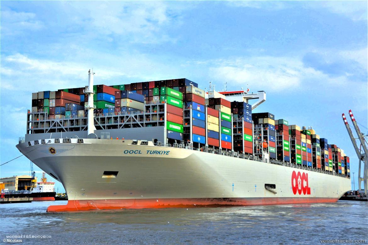 Oocl-Turkiye - Container Ship vessel registered in Hong Kong