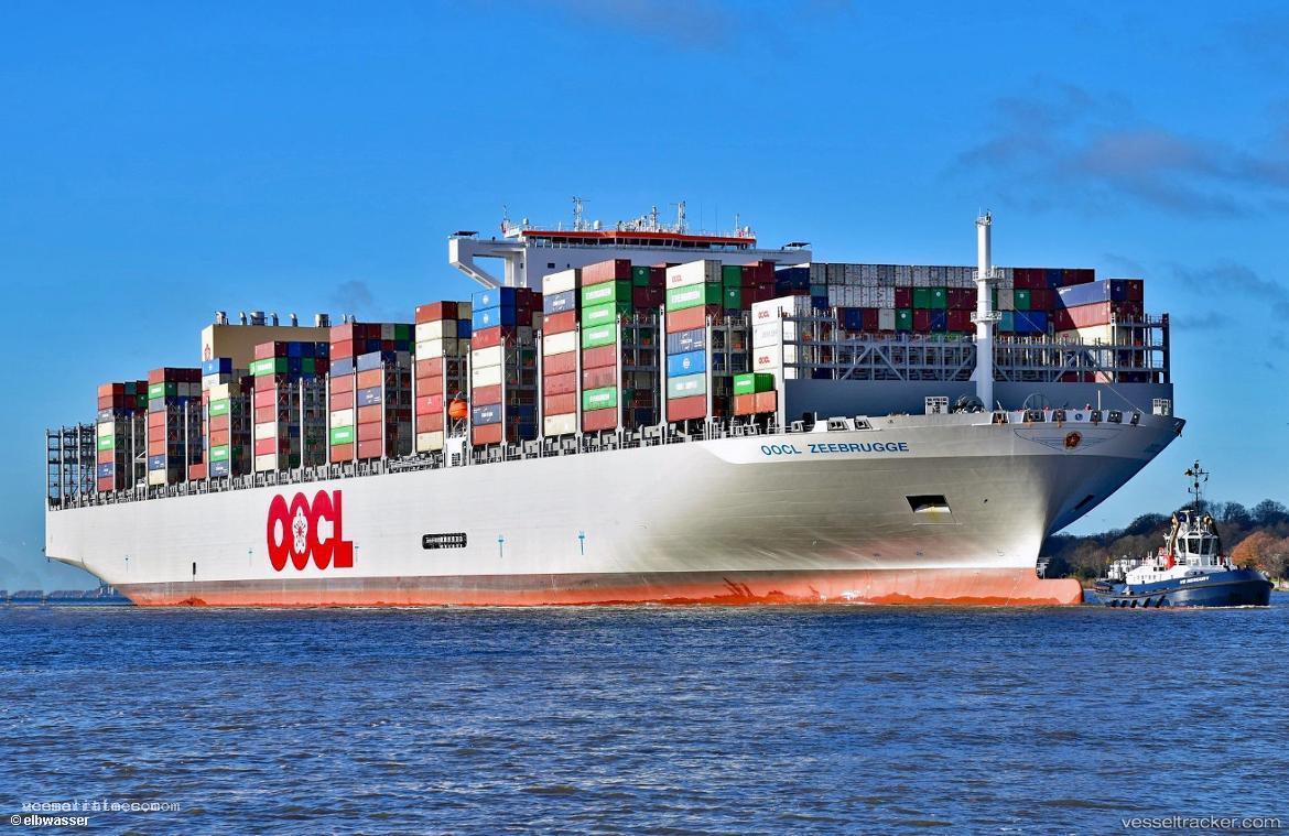 Oocl-Zeebrugge - Container Ship vessel registered in Hong Kong