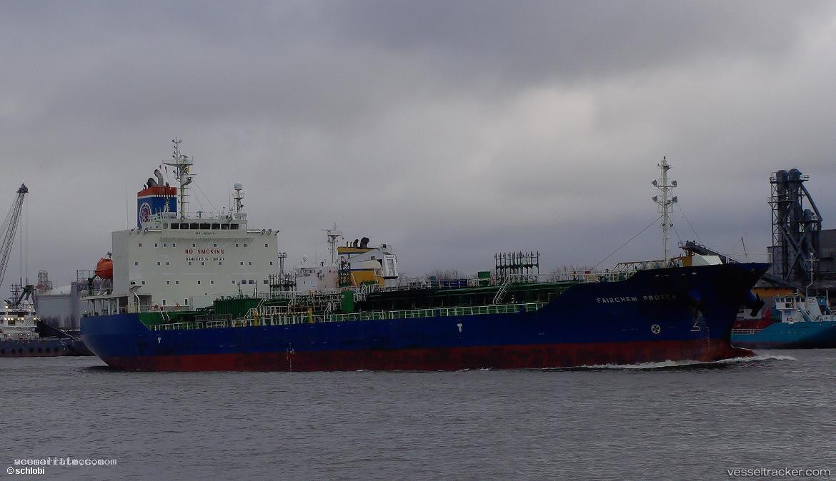 Fairchem-Protea - Chemical Oil Products Tanker vessel registered in Marshall Islands