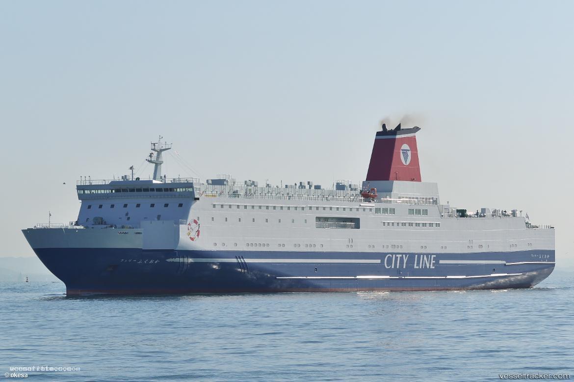 Ferry-Fukuoka - Passenger Ro Ro Cargo Ship vessel registered in Japan