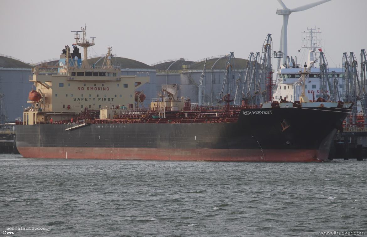 Rich-Harvest - Chemical Oil Products Tanker vessel registered in Panama