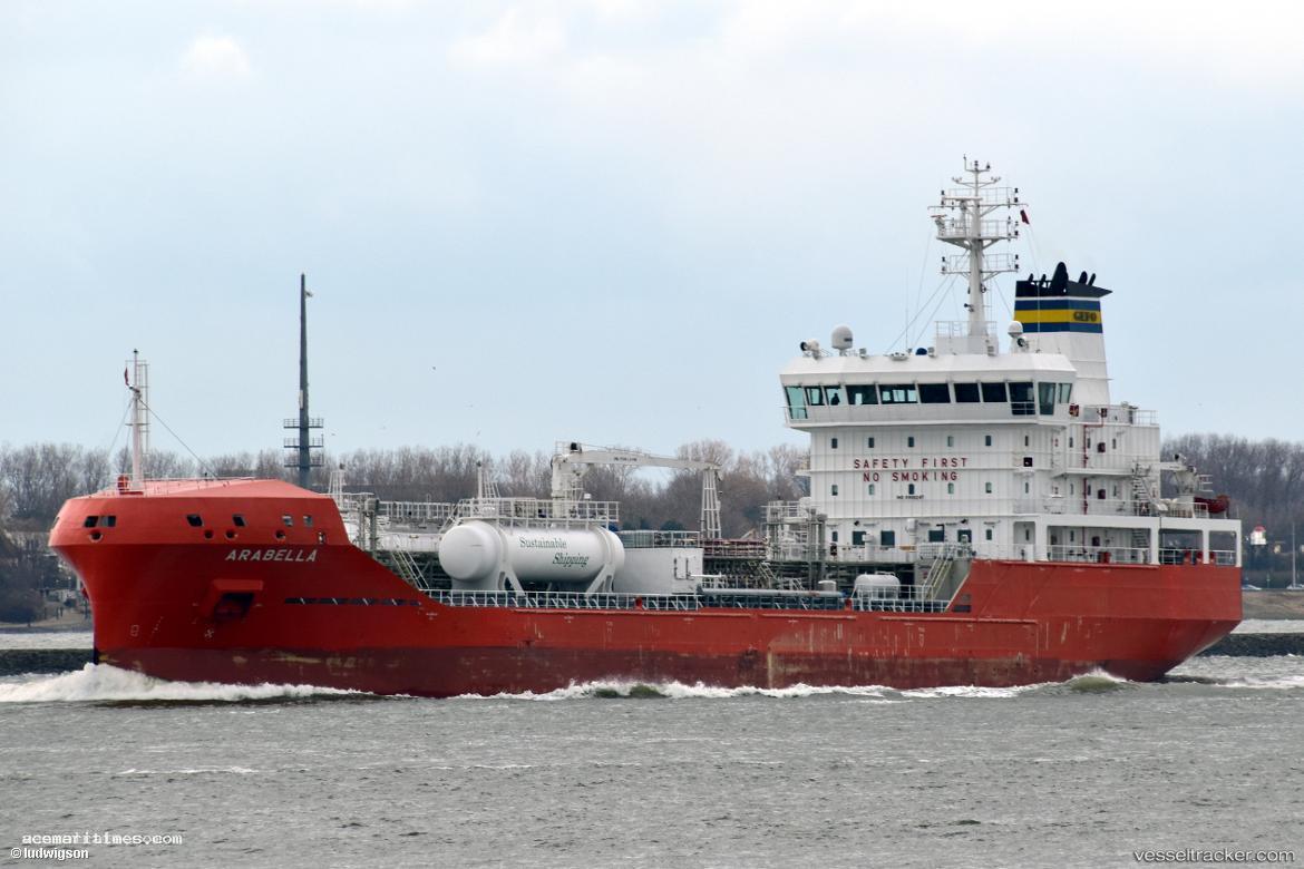 Arabella - Chemical Oil Products Tanker vessel registered in Cyprus