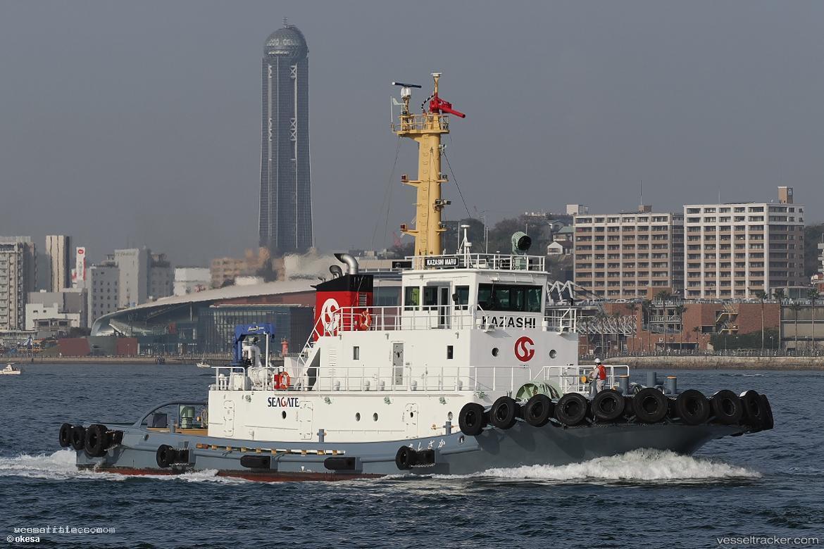Kazashi-Maru - Tug vessel registered in Japan
