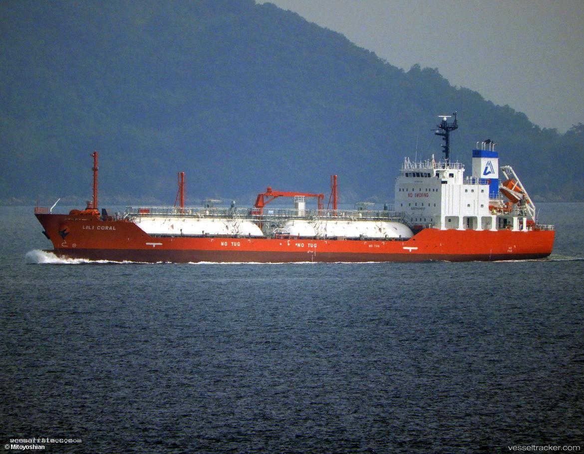 Lili-Coral - Lpg Tanker vessel registered in Panama