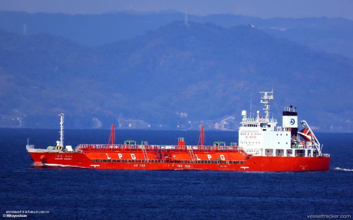 Saehan-Carina - Lpg Tanker vessel registered in Panama