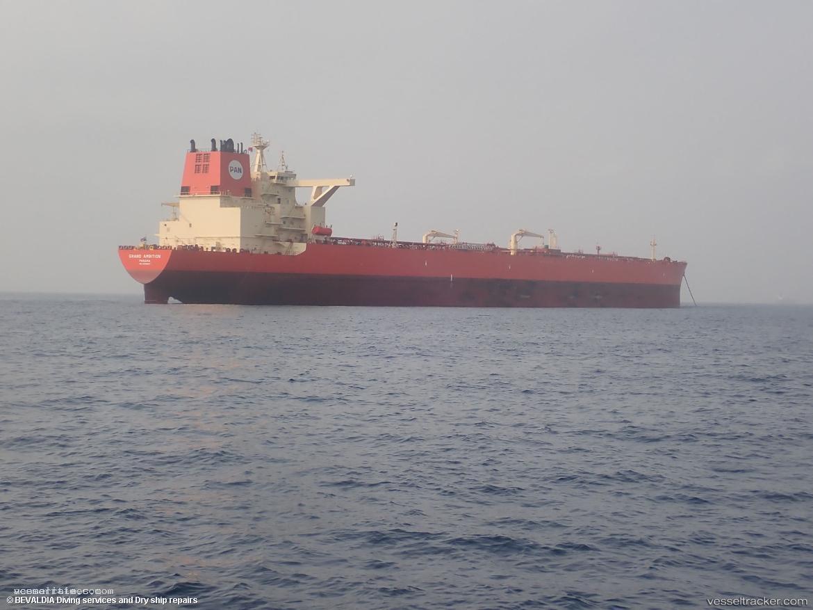 Grand-Ambition - Crude Oil Tanker vessel registered in Panama