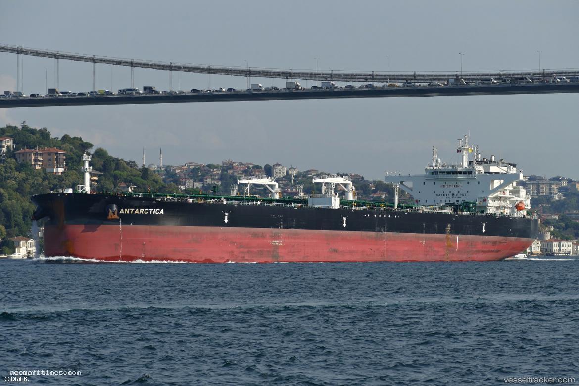 Antarctica - Crude Oil Tanker vessel registered in Liberia