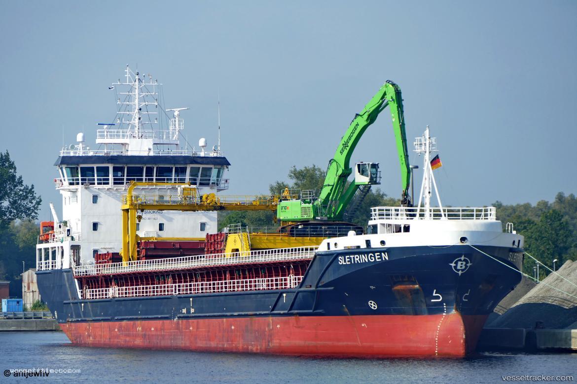 Sletringen - Multi Purpose Carrier vessel registered in Norway