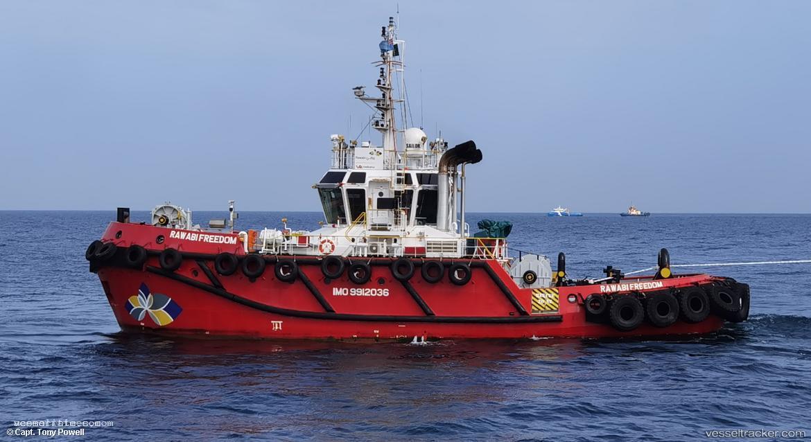 Rawabi-Freedom - Tug vessel registered in Tuvalu