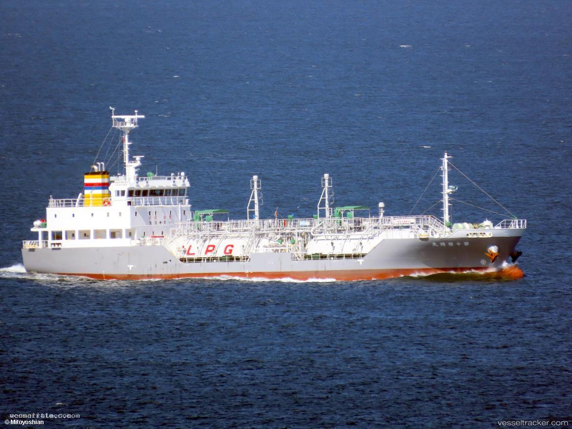 Hakusei-Maru-No.10 - Lpg Tanker vessel registered in Japan