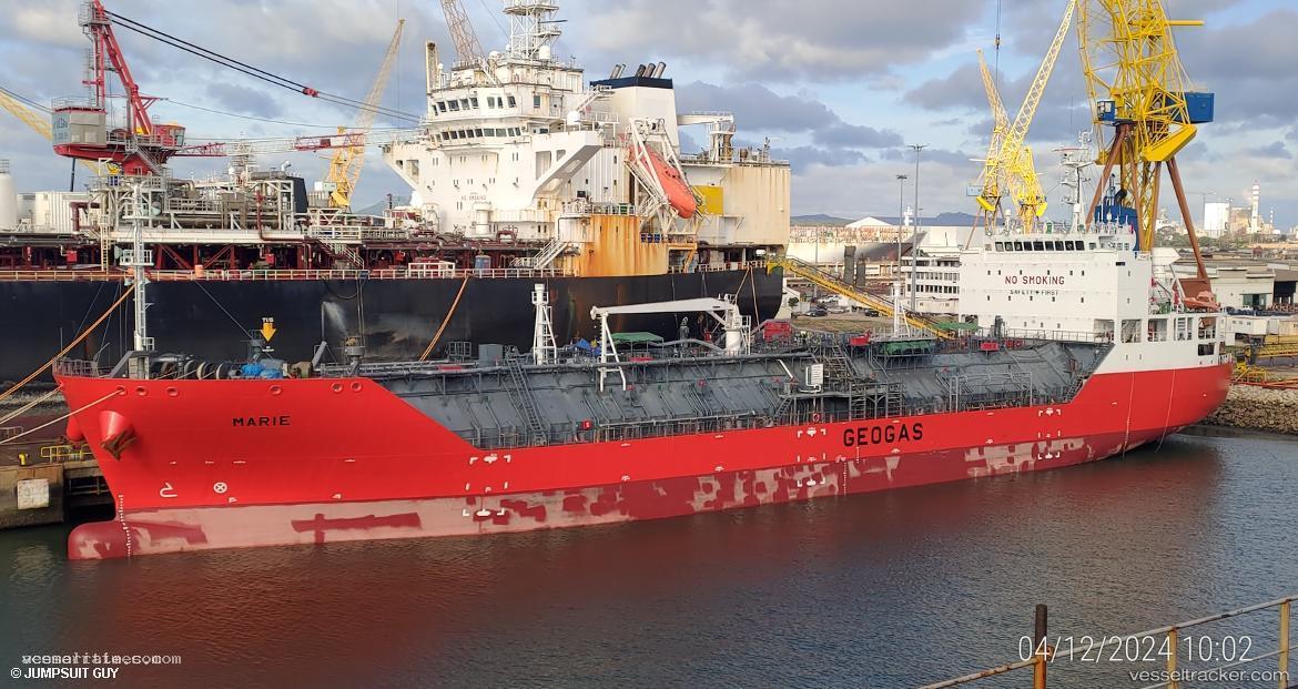 Marie - Lpg Tanker vessel registered in Singapore