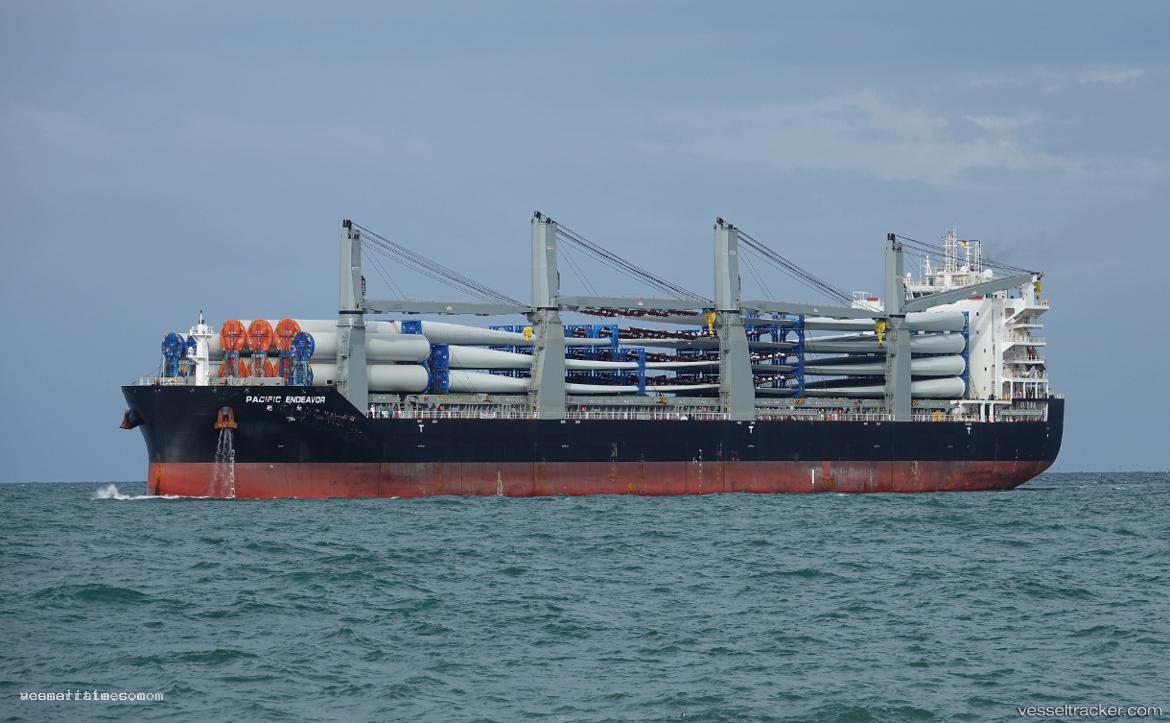 Pacific-Endeavor - General Cargo Ship vessel registered in Hong Kong