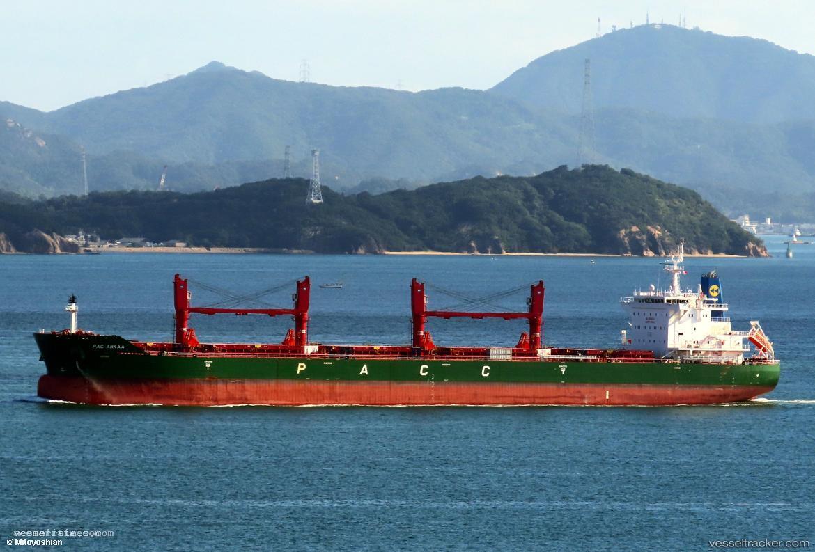 Pac-Ankaa - Bulk Carrier vessel registered in Hong Kong