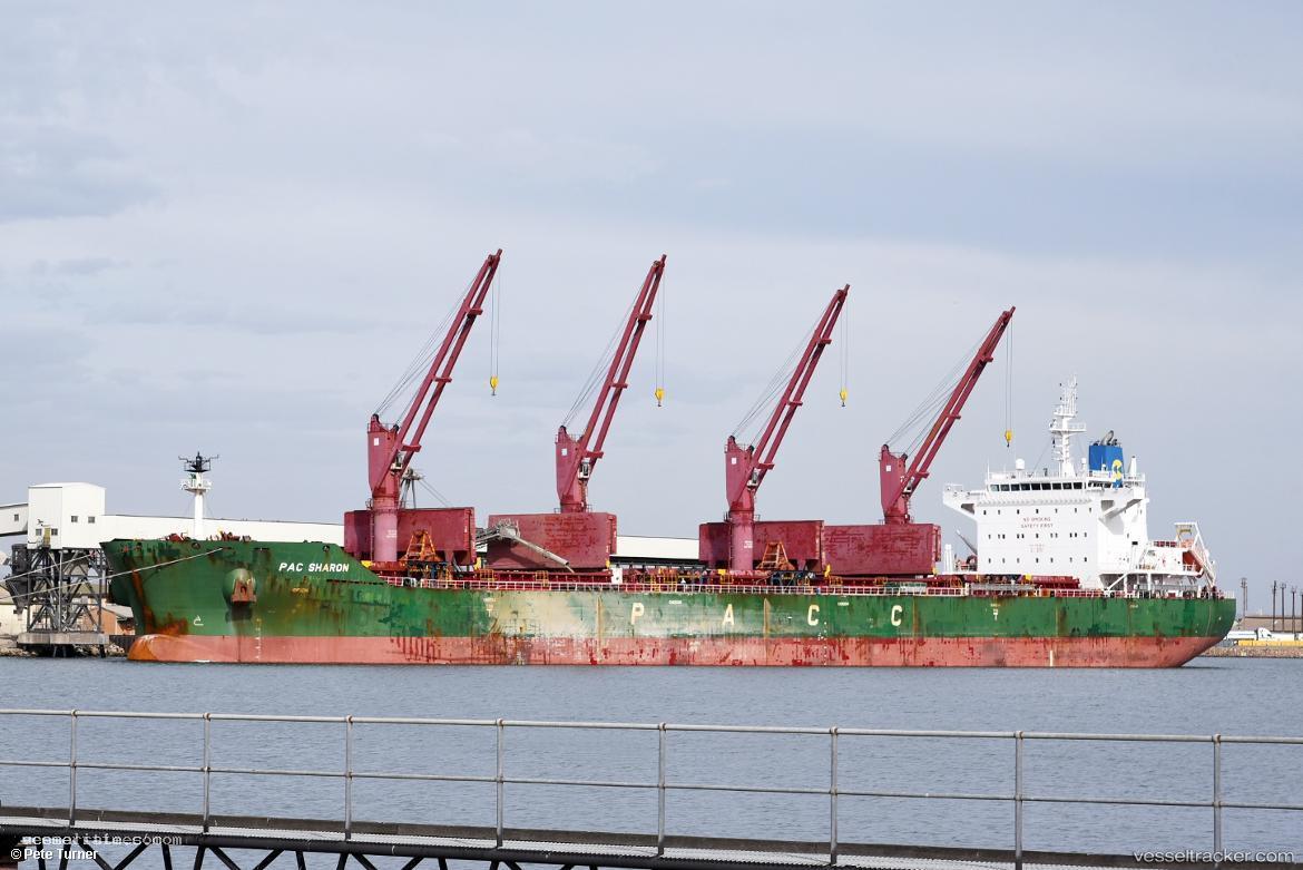 Pac-Sharon - Bulk Carrier vessel registered in Hong Kong