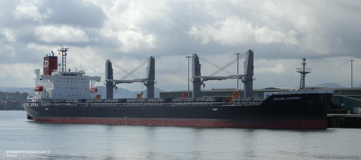 Sakura-Harmony - Bulk Carrier vessel registered in Panama