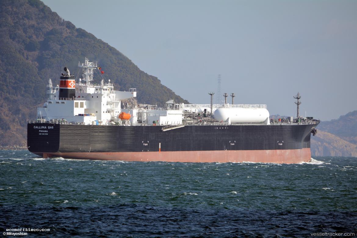 Calluna-Gas - Lpg Tanker vessel registered in Panama