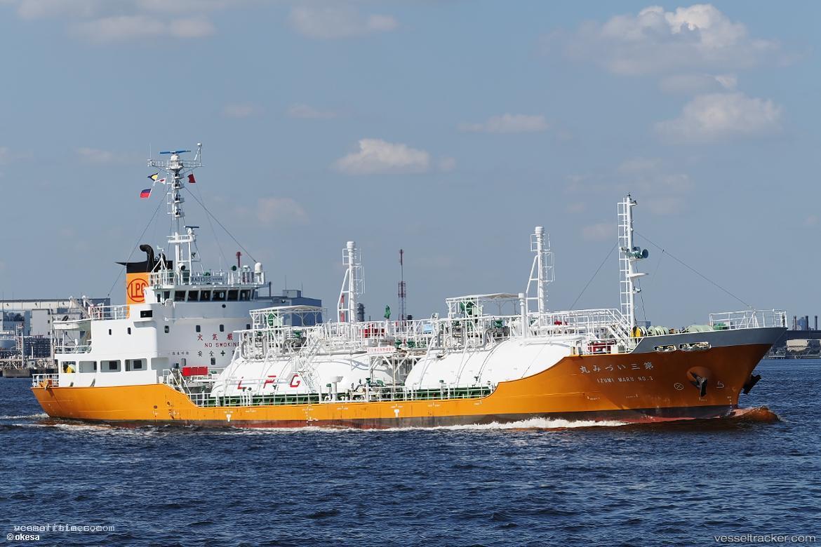 Izumimaru-No.3 - Lpg Tanker vessel registered in Japan