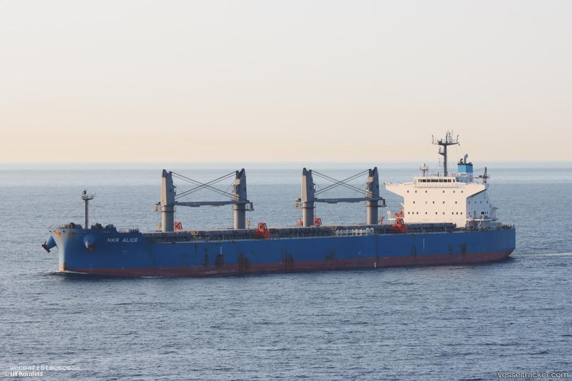Nkr-Alice - Bulk Carrier vessel registered in Liberia