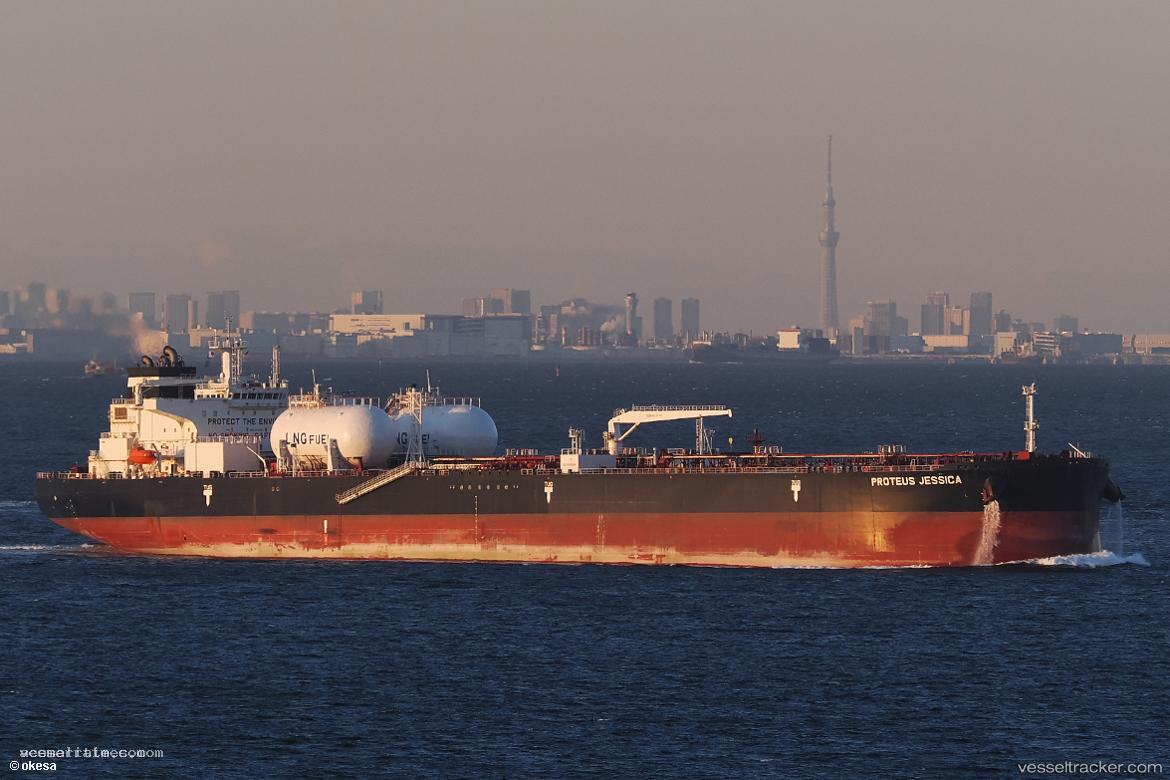 Proteus-Jessica - Crude Oil Tanker vessel registered in Singapore