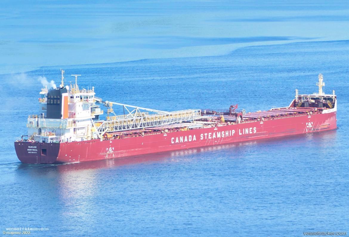 Nukumi - Self Discharging Bulk Carrier vessel registered in Canada
