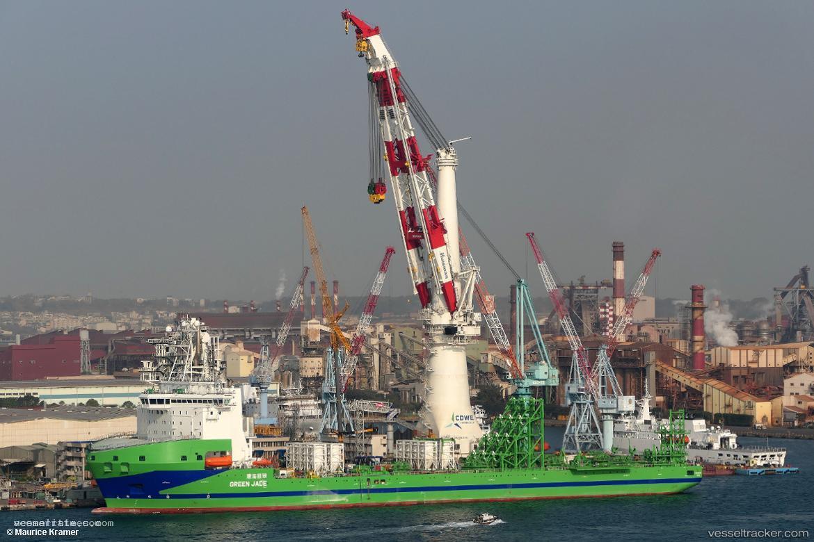 Green-Jade - Service Ship vessel registered in Taiwan