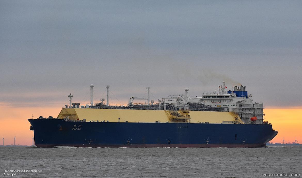 Kunlun - Lng Tanker vessel registered in Hong Kong