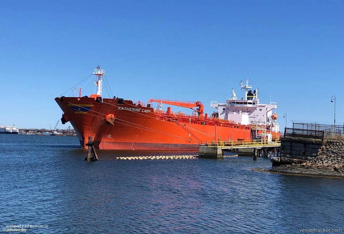 Katherine-Lady - Chemical Oil Products Tanker vessel registered in Singapore
