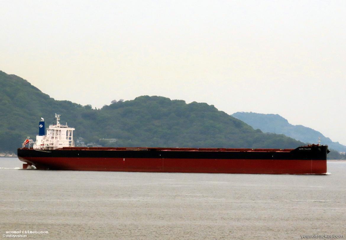 Cape-Falcon - Bulk Carrier vessel registered in Liberia