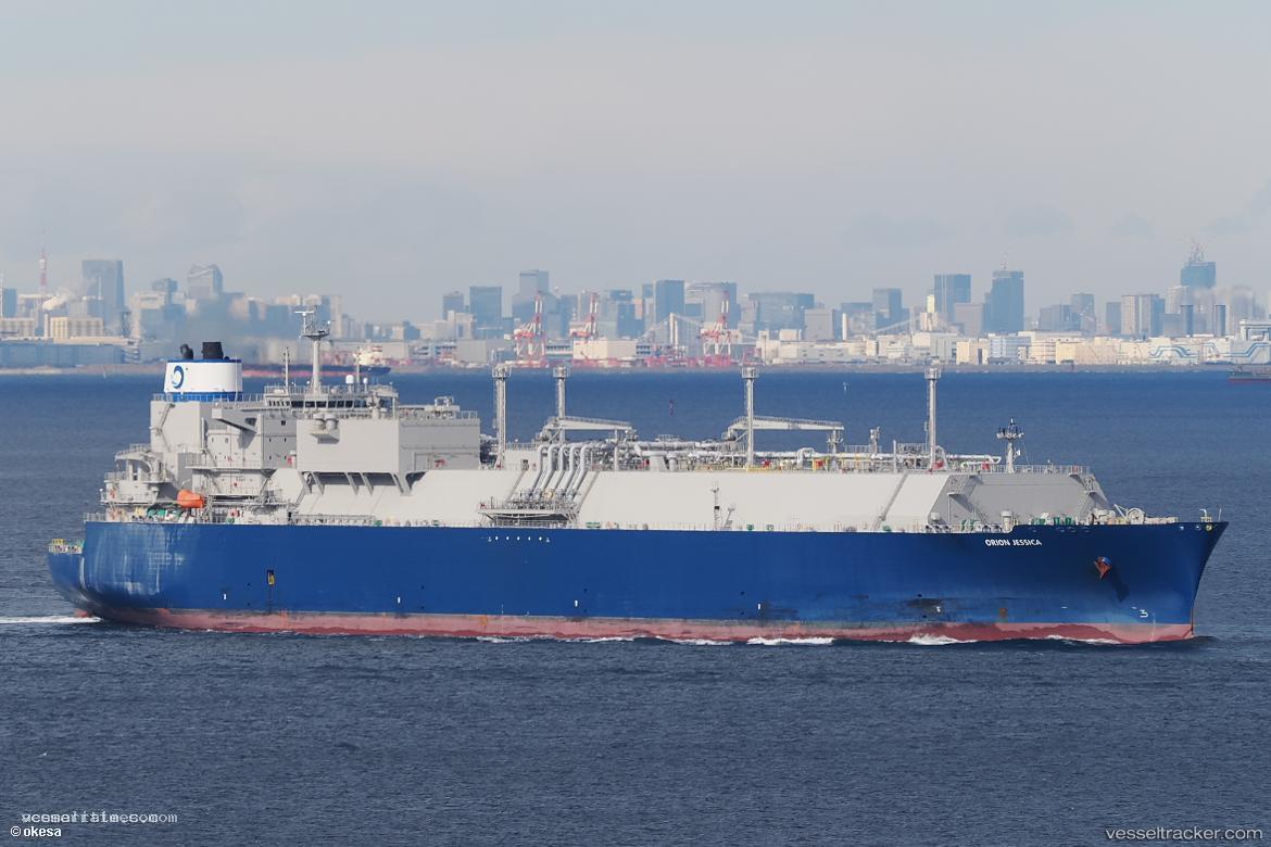 Orion-Jessica - Lng Tanker vessel registered in Malta